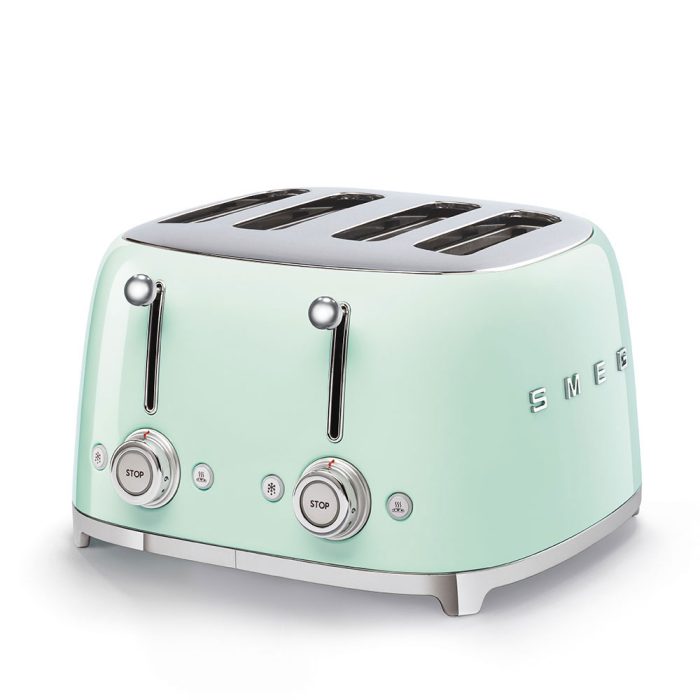Smeg Tostapane 4x4 fette - verde pastello