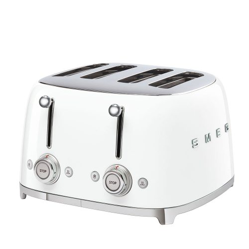 Smeg Tostapane 4x4 fette - bianco
