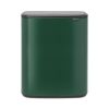Brabantia BO TOUCH Bin, 2 x 30L - pine green