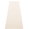 Pappelina EMM Tappeto ordito lino Vanilla/White Met.