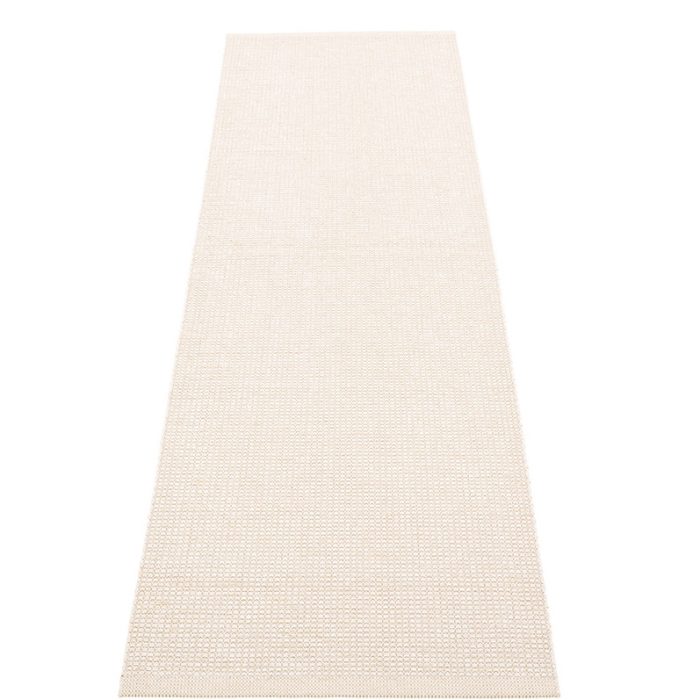 Pappelina EMM Tappeto ordito lino Vanilla/White Met.