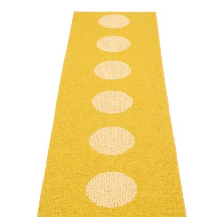 Pappelina VERA POP Tappeto Mustard/Pale Yellow
