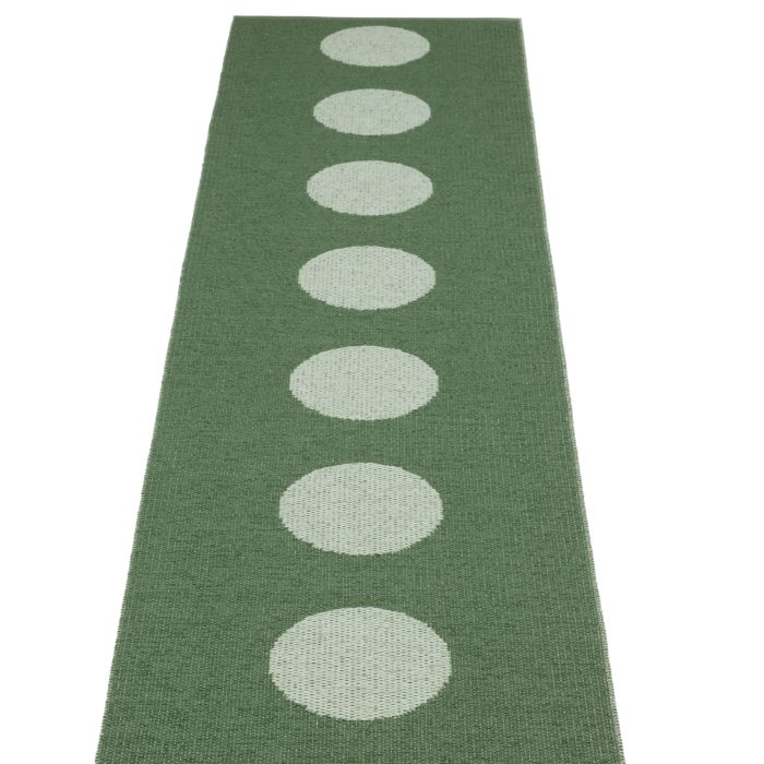 Pappelina VERA POP Tappeto Leaf/Misty Mint