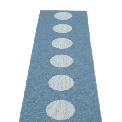 Pappelina VERA POP Tappeto River Blue/Blue Fog