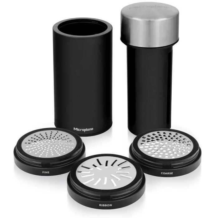 Microplane Macina universale 3 in 1 - nero nero