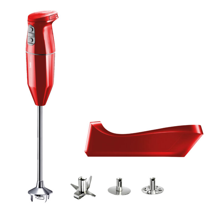 Bamix CORDLESS PRO robot a immersione senza fili  - rosso
