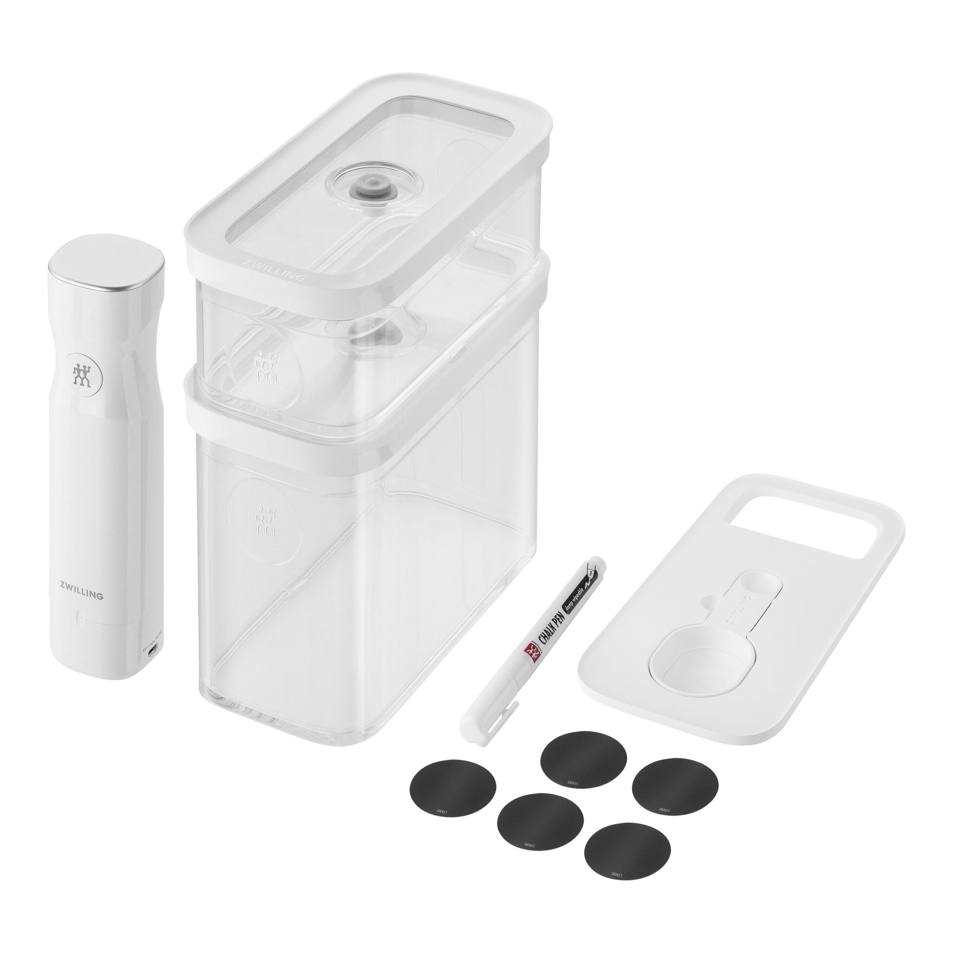 Zwilling FRESH&SAVE CUBE Set 5 pezzi sottovuoto plastica