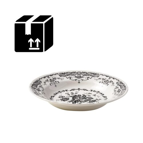 Bitossi ROSE Set piatti per 6 persone, 18 pezzi nero