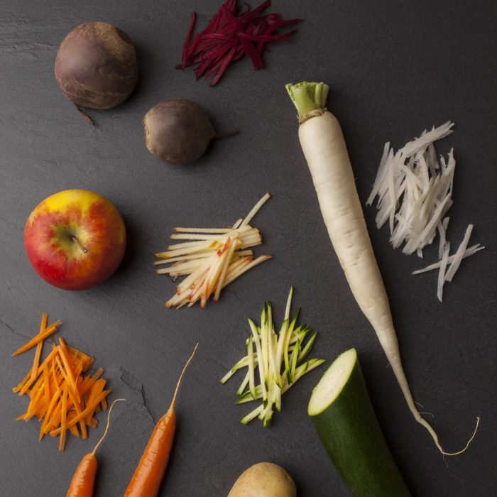 Microplane GOURMET Mandolina julienne fine - nero nero