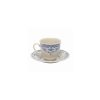 Bitossi ROSE Tazza caffè con piatto 6,4cm blu