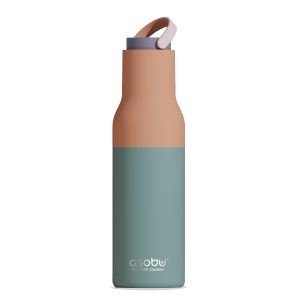 Asobu Pastel Ceramic METRO Bottiglia termica 650ml interno ceramica pastel blue