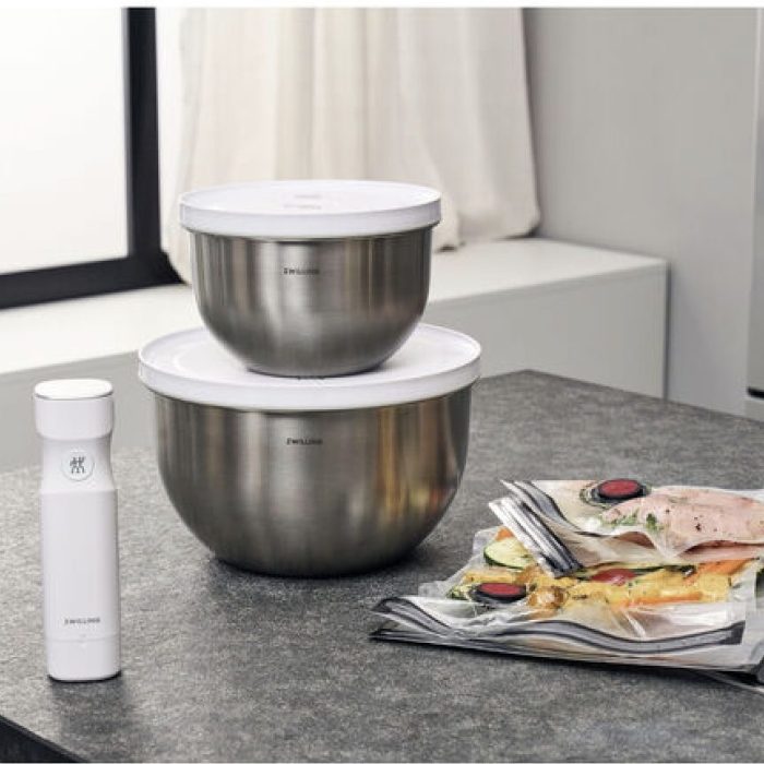 Zwilling FRESH&SAVE STARTER KIT 9 pezzi sottovuoto acciaio