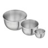Zwilling FRESH&SAVE Set 3 ciotole in acciaio senza coperchio