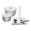 Zwilling FRESH&SAVE STARTER KIT 9 pezzi sottovuoto acciaio