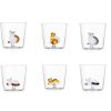 Ichendorf TABBY CAT Set 6 bicchieri assortiti