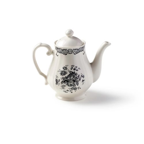 Bitossi ROSE Teiera con coperchio 965ml nero