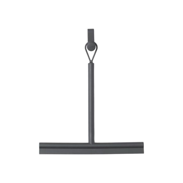 Brabantia RENEW Tergivetro da doccia con gancio - dark grey