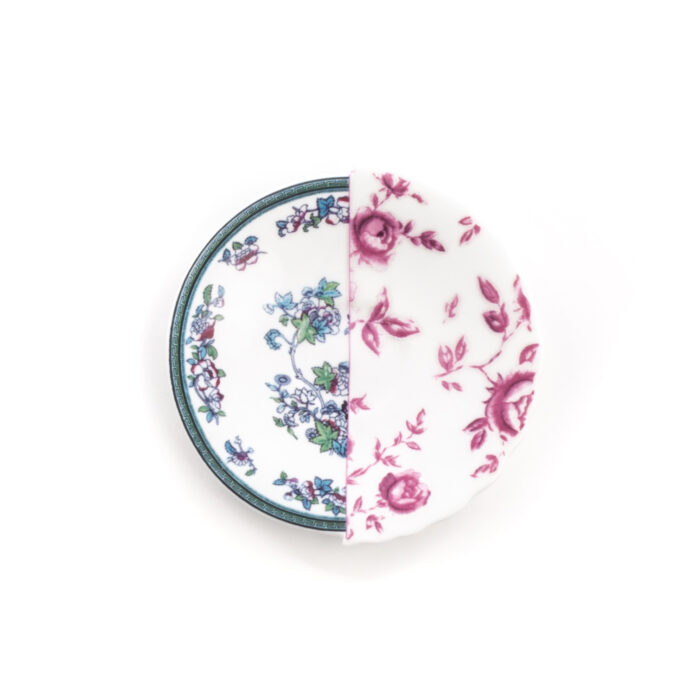 09742_Leonia_Hybrid-3.jpg Seletti HYBRID LEONIA tazza da caffè con piattino in porcellana - multicolore