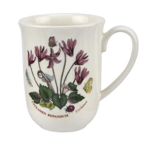 749151661769_main.jpg-copia.jpg Portmeirion BOTANIC GARDEN Tulip Beaker Mug 0.32L Cyclamen Repandum