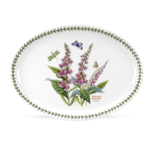 Portmeirion BOTANIC GARDEN Oval Platter - piatto ovale 33 cm