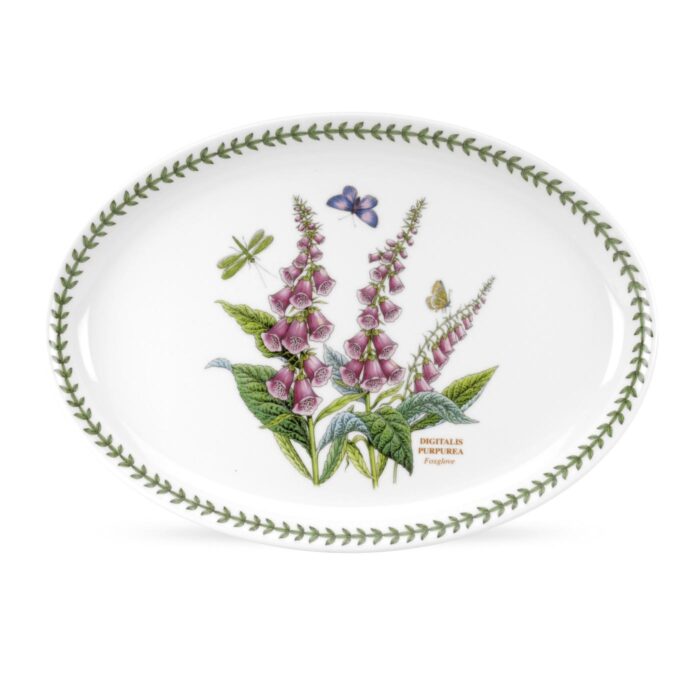 Portmeirion BOTANIC GARDEN Oval Platter - piatto ovale 33 cm