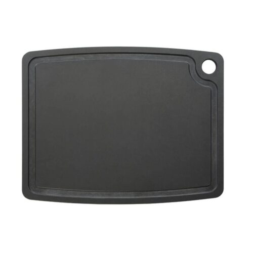 Jade GOURMET PROFESSIONAL Tagliere con scanalatura nero