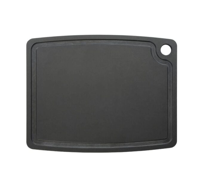 Jade GOURMET PROFESSIONAL Tagliere con scanalatura nero