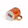 Seletti TOILETPAPER SPAGHETTI tazza mug in porcellana h.10cm - bianco/rosso/giallo