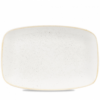Churchill STONECAST Piatto oblong largo - white