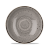 Churchill STONECAST Piatto fondo coupe - grey