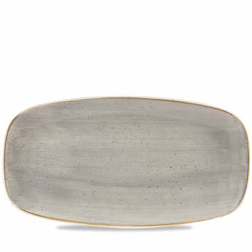 Churchill STONECAST CHEF'S PLATE OBLONG stretto - grey