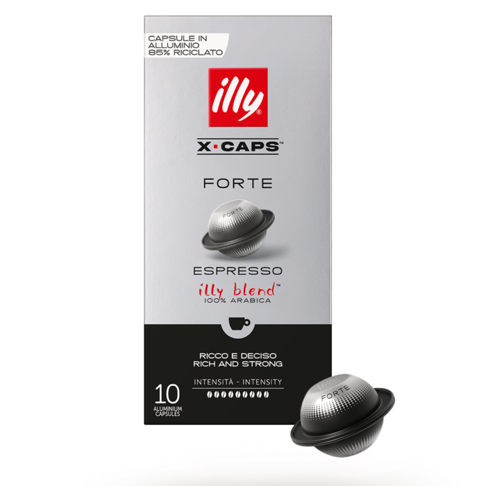 Illy ILLY XCAPS 10 Capsule di caffè tostato forte