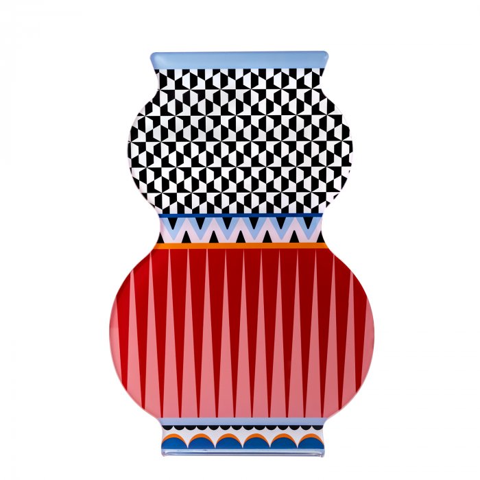 Vesta GIUDECCA Vaso grande in cristallo acrilico con interno in vetro - marocco