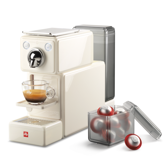 Illy ILLY X3 XCAPS Macchina da caffè bianco lucido