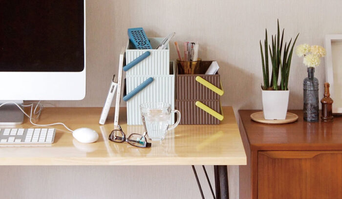 Hachiman OMNIOFFRE Contenitore M mustard