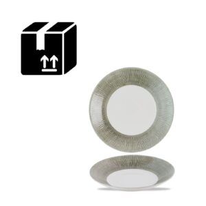 Bamboo-alpine-coupe.jpg Churchill BAMBOO Piatto piano ala stretta - white