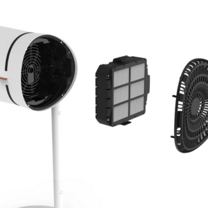 Boneco AIR SHOWER F230 ad altezza regolabile