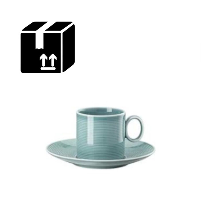 Thomas LOFT COLOUR Set 6 tazzine caffè con piattino - ice blue