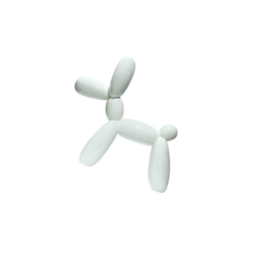 Juliarte BALLOON DOG WHITE Scultura XXS - white