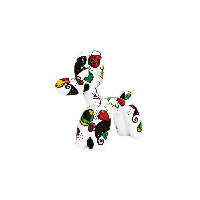 JC16074XS.jpg Juliarte BALLOON DOG NATURE Scultura XS - nature