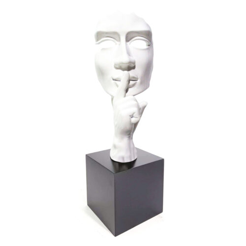 Juliarte SILENCE WHITE Scultura M