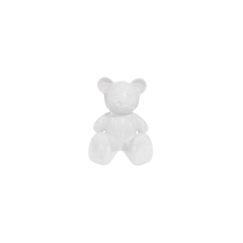 Juliarte TEDDY BEAR WHITE Scultura XXS