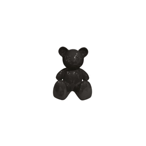 Juliarte TEDDY BEAR BLACK Scultura XXS