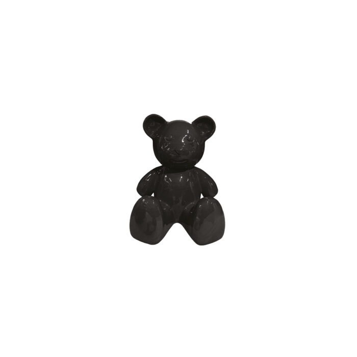 JC76013XXS.jpg Juliarte TEDDY BEAR BLACK Scultura XXS