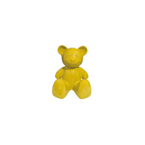 Juliarte TEDDY BEAR YELLOW Scultura XXS