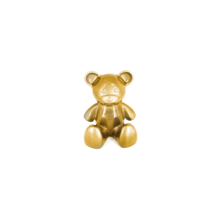 Juliarte TEDDY BEAR GOLD Scultura S