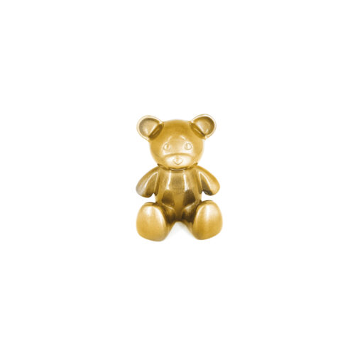 Juliarte TEDDY BEAR GOLD Scultura XS