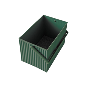 Hachiman OMNIOUTIL Contenitore con coperchio green