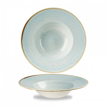Churchill STONECAST Piatto fondo ala 24cm - duck egg