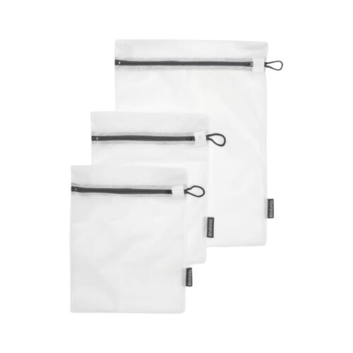 Brabantia Sacche per lavare i delicati - bianco/zip grey